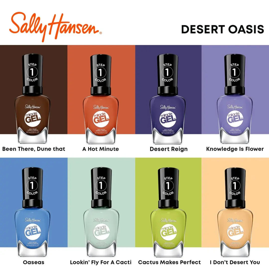 Sally Hansen Miracle Gel Nagellak 642 Oaseas - 14.7ml