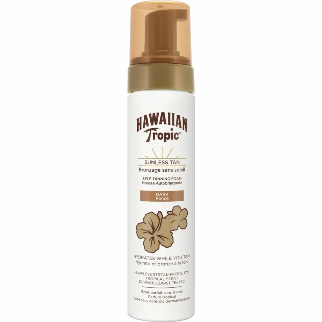Hawaiian Tropic Sunless Tan Foam Dark 200ml