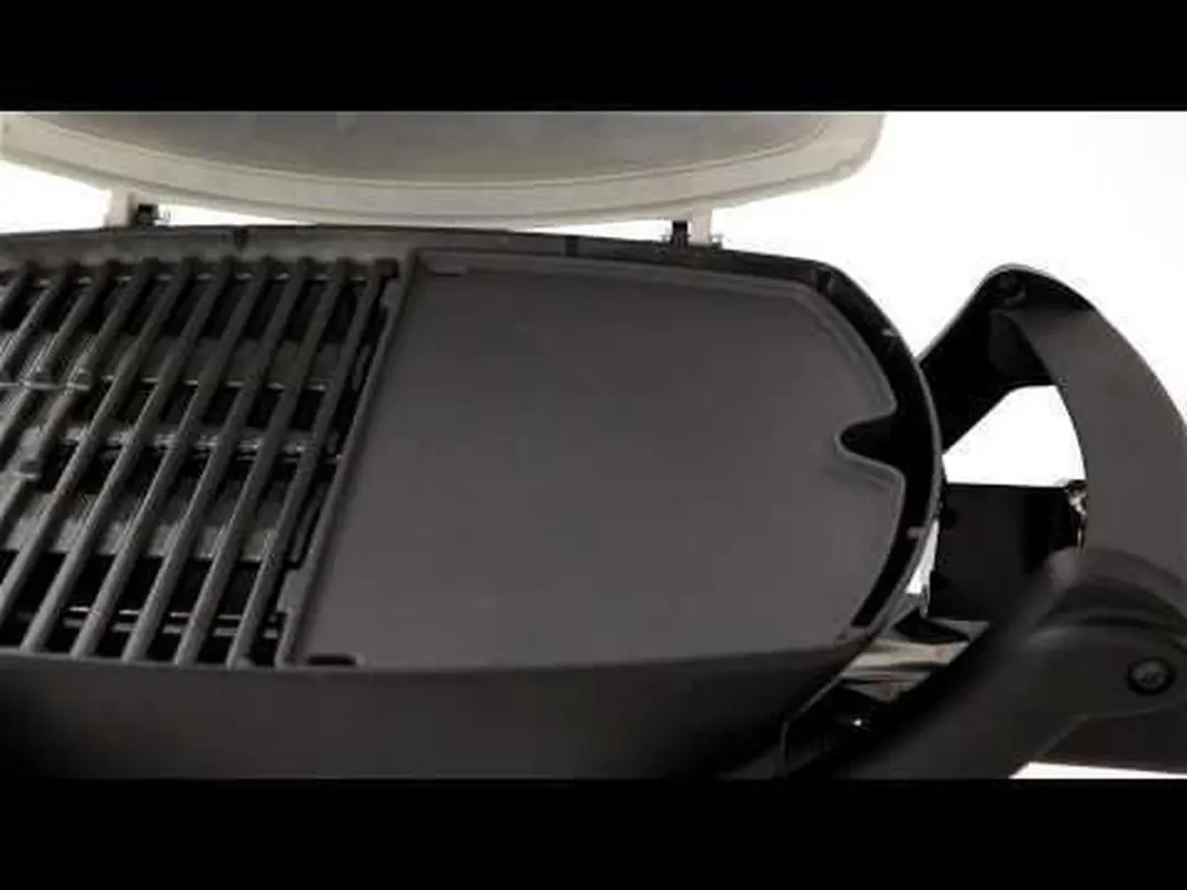 Weber Plancha Q 1000-serie 6558 - Gietstaal - Zwart
