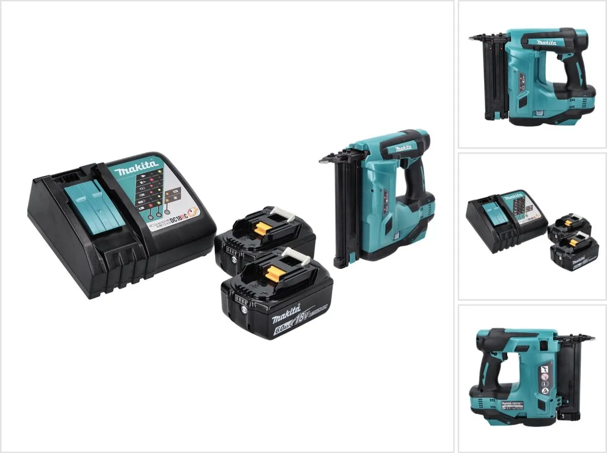 Makita DBN 500 RG Staande Spijkermachine