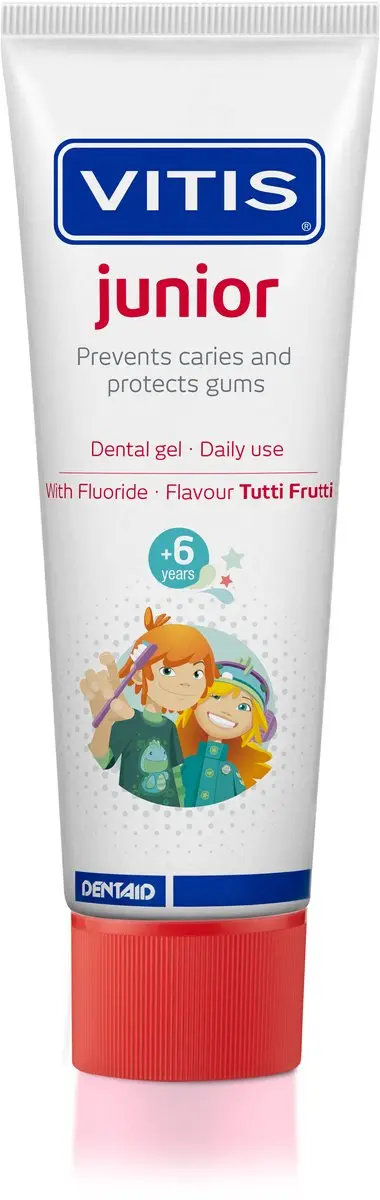 Vitis Junior Tandpasta Tutti Frutti 75ml