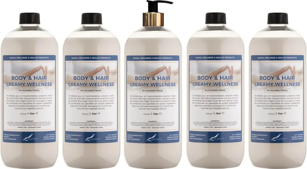 Splashbox Cosmetics Body & Hair Creamy Wellness 1L