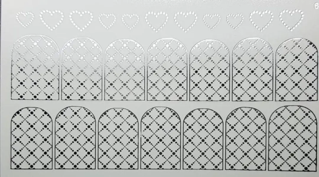 Korneliya Folie Decal 60 Zilver