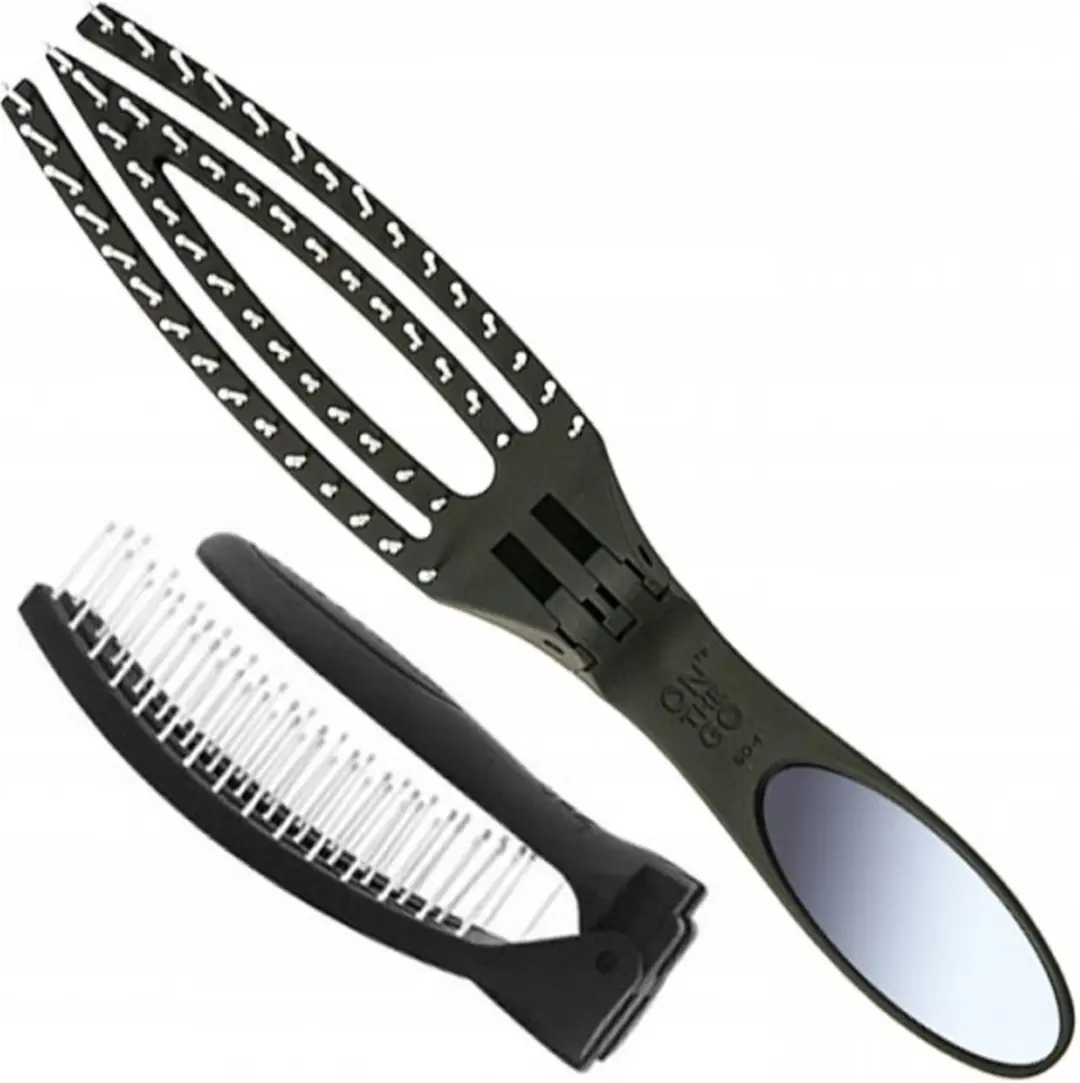Olivia Garden Borstel On the Go - Zwart