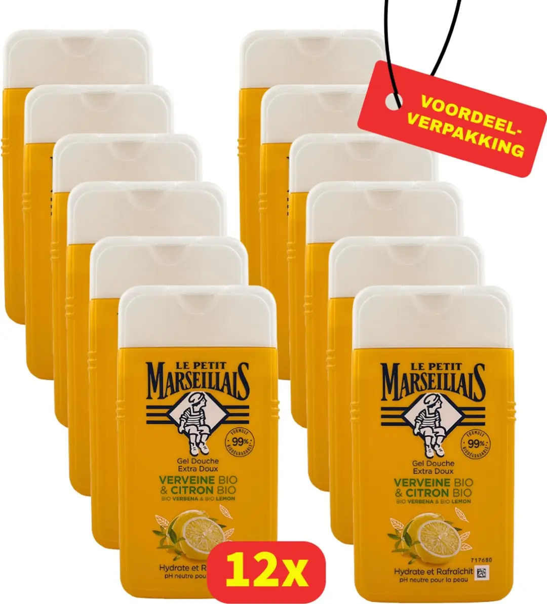 Le Petit Marseillais Bio Vanillemelk Douchegel 250ml