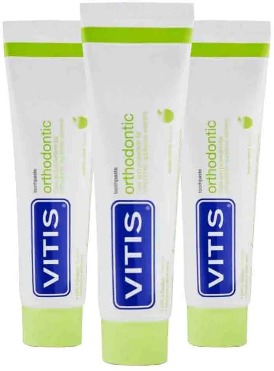 Vitis Orthodontic Tandpasta 3x75ml