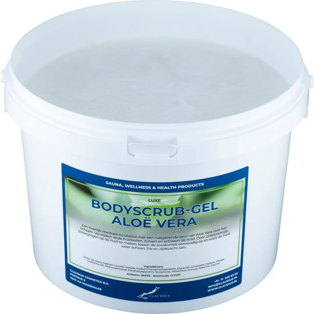 Splashbox Cosmetics Luxe Bodyscrub-Gel Berken 10 kg