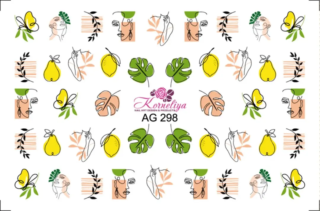 Korneliya Airbrush Waterdecal AG 298