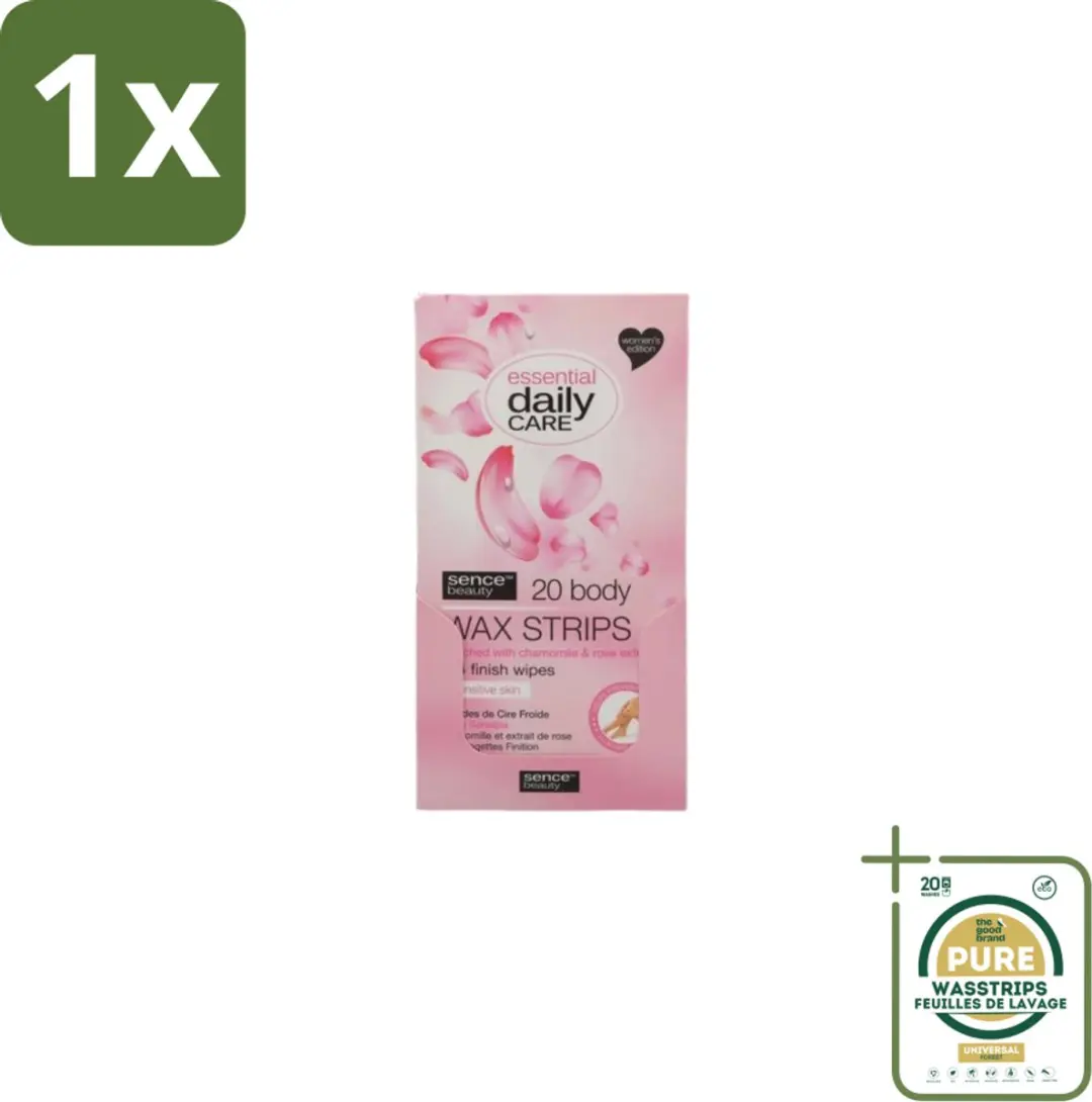 Sence Wax Strips Ontharing 20 Stuks