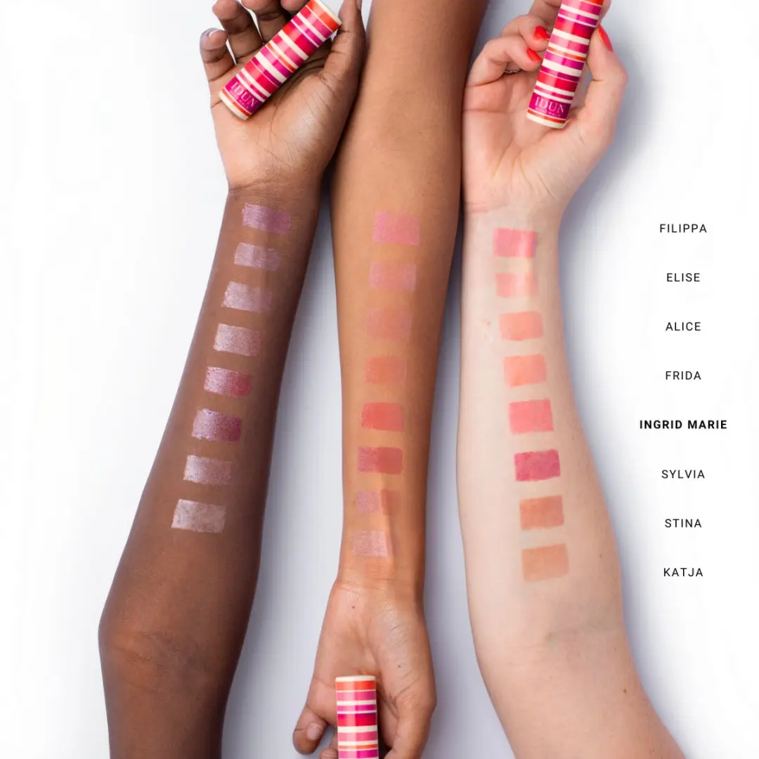 Idun Minerals Lipstick Crème Ingrid Marie - 3.6g - Rood