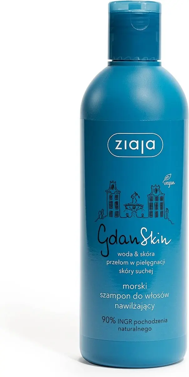 Ziaja Gdanskin Marine Moisturizing Shampoo 300ml