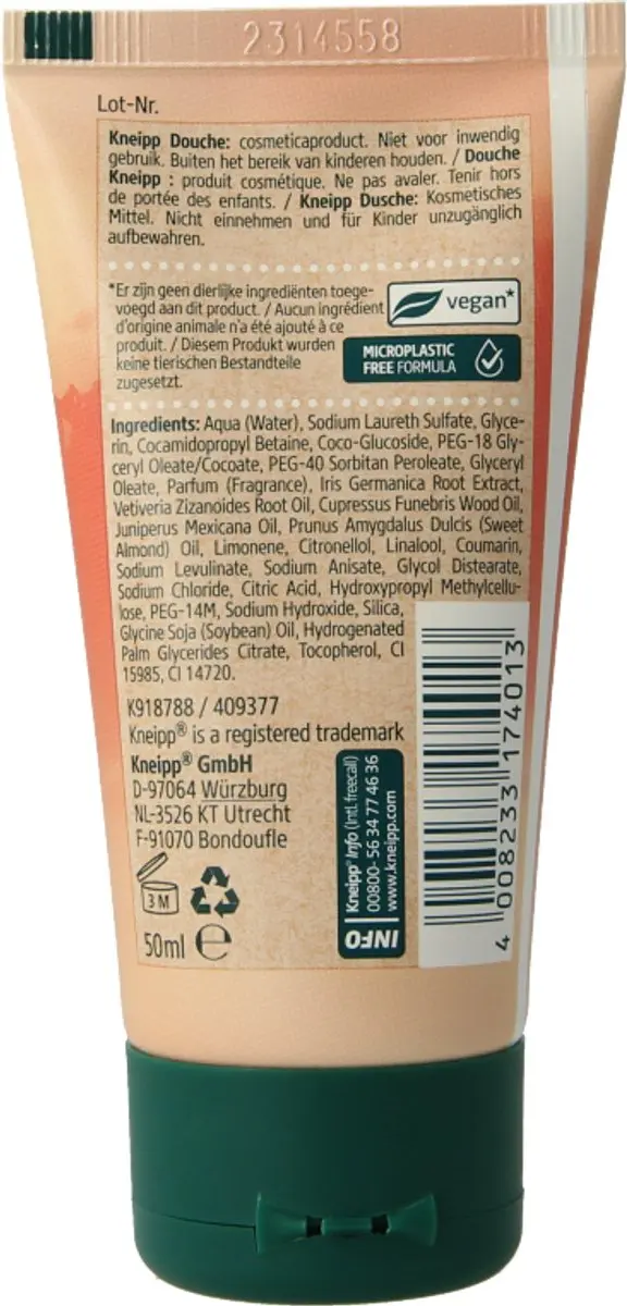 Kneipp Body & Mind Balance Douche 50ml