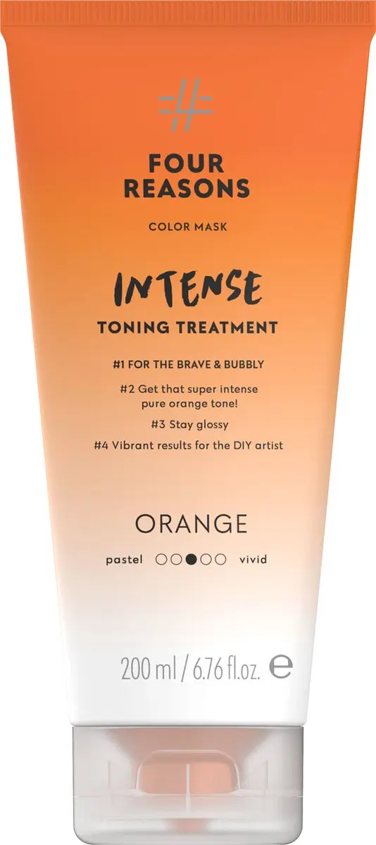 Four Reasons Color Mask Intense Toning Treatment Oranje 200ml