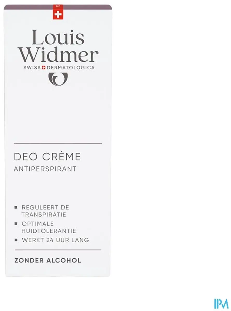 Louis Widmer Deodorantcrème 24u Vegan 40ml