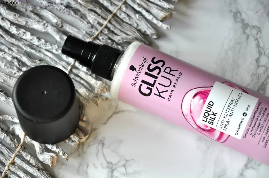 Gliss Liquid Silk Anti-Klit Spray 200ml - 4 Stuks