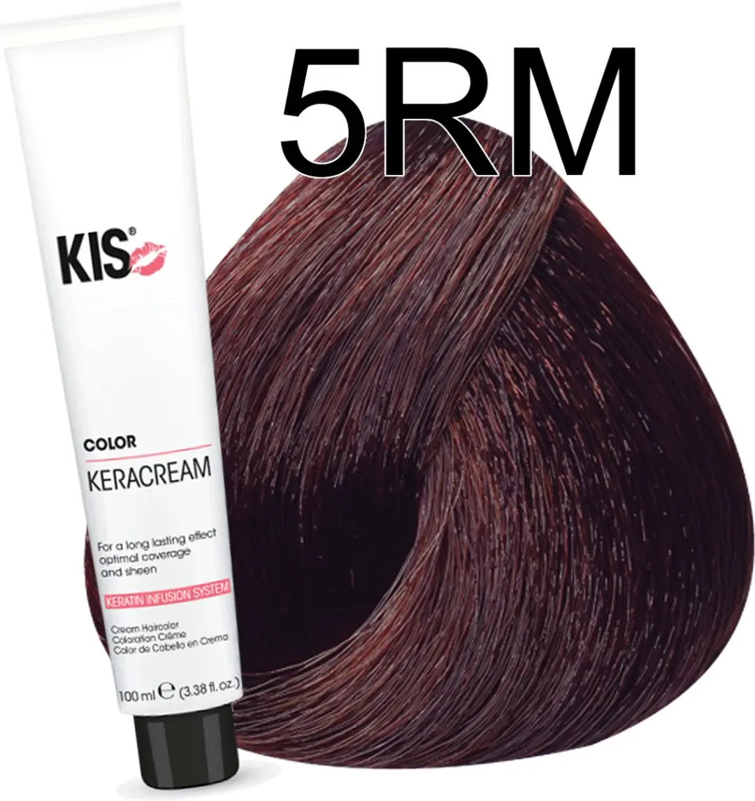 KIS Haarverf 5RM Middel Rood Mahonie 100ml