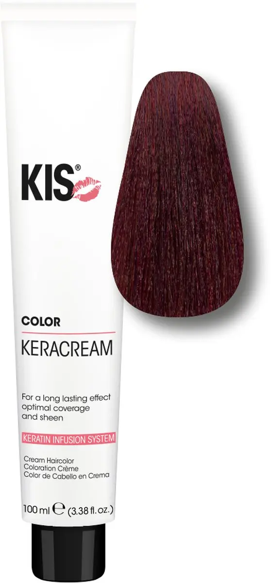 KIS Haarverf 5RM Middel Rood Mahonie 100ml