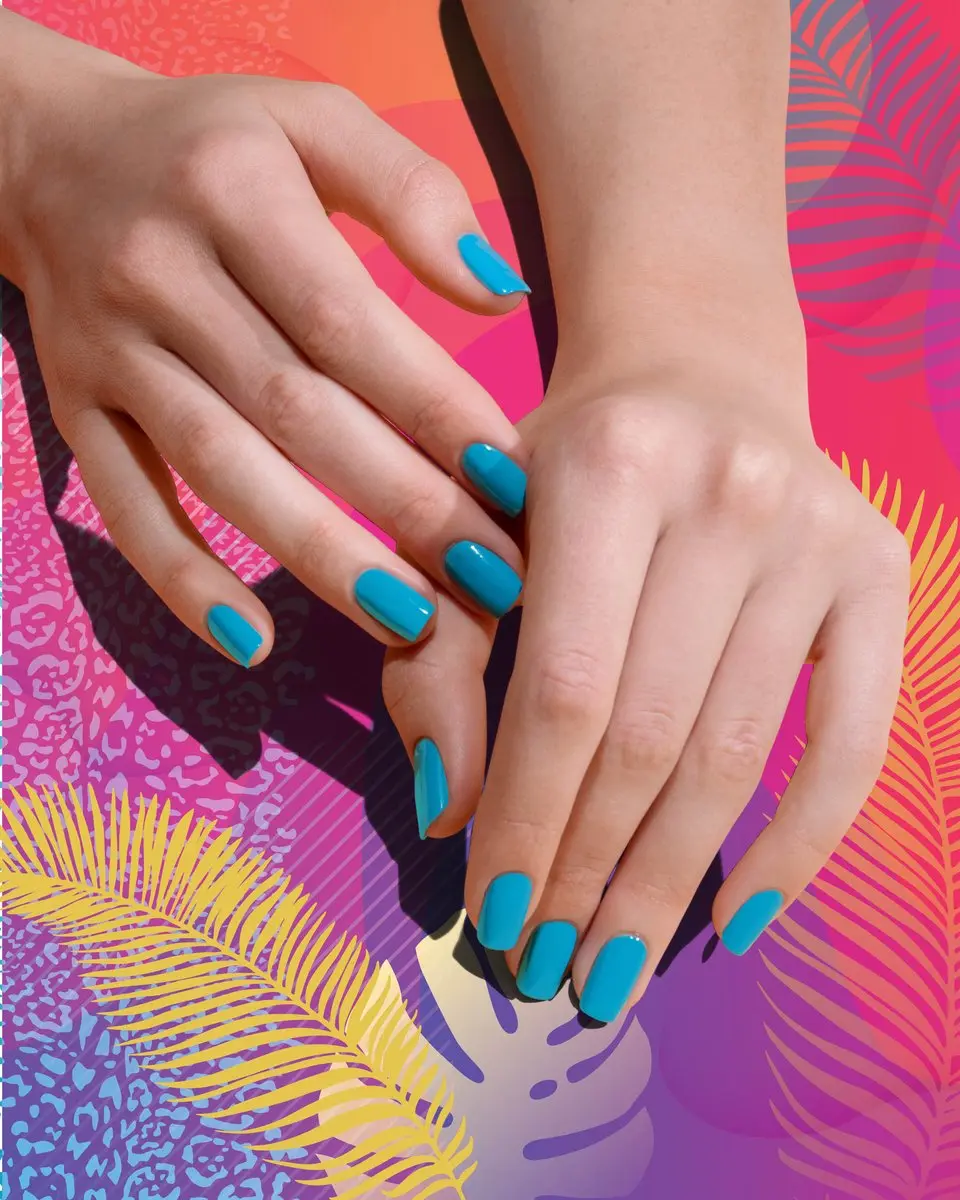 Artistic Nail Design Colour Revolution Just Kickin'It - Aquablauw 15ml