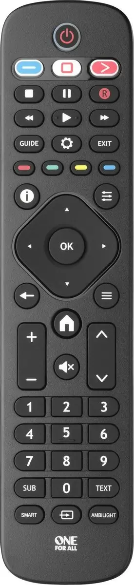 One For All URC4913 Vervangende Afstandsbediening - Philips