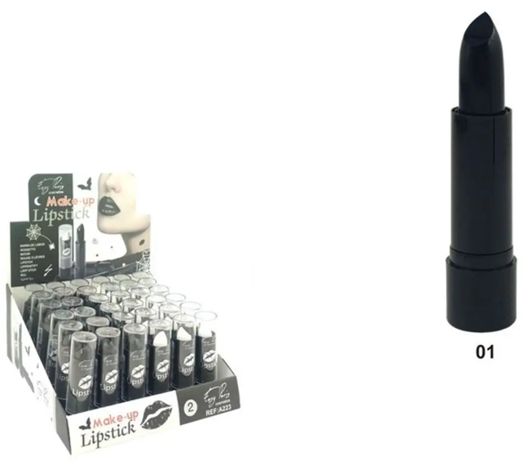 Easy Paris Cosmetics Lippenstift Zwart 01