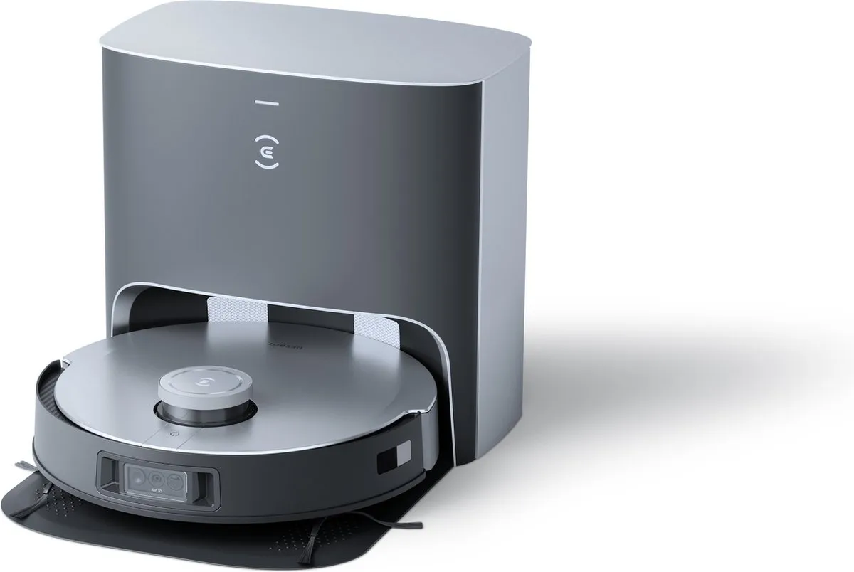 Ecovacs Deebot X1 Plus Robotstofzuiger - Wit/Zilver