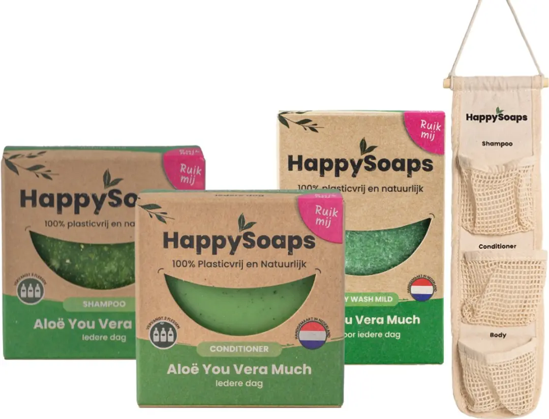 HappySoaps Aloë Vera Verzorgings Giftbox