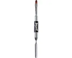 Nail Perfect Professional Brush & Spatula - Zwart