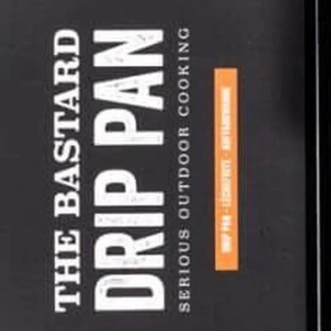 The Bastard Compact Drippan Ø25cm - Zwart