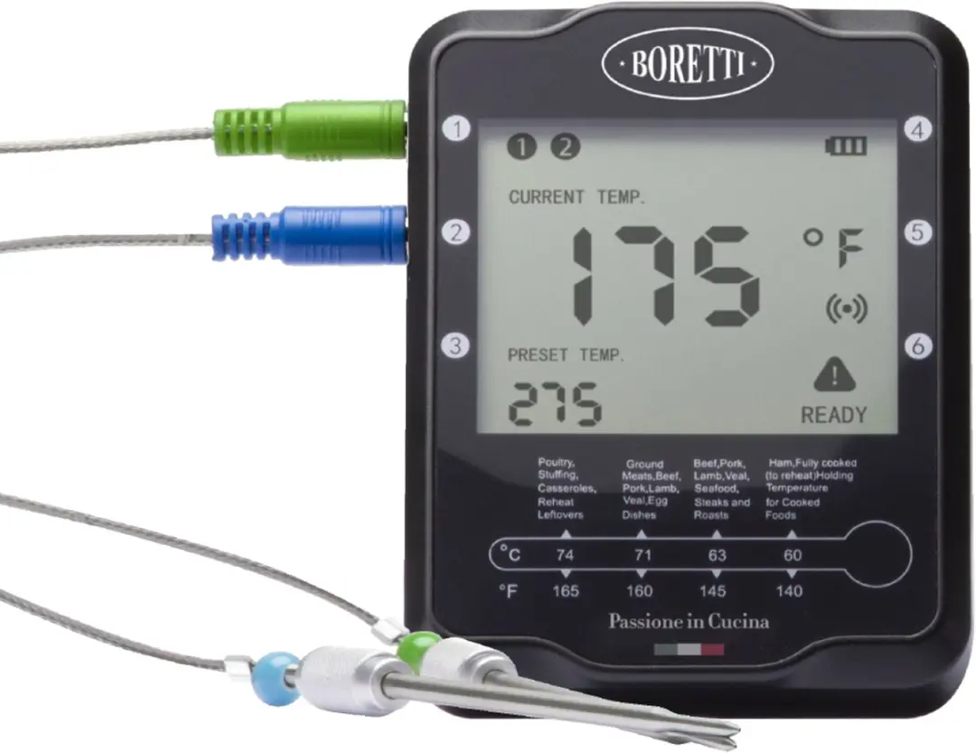 Boretti BBQ Sondes BBA89 - 2 Stuks - Grijs