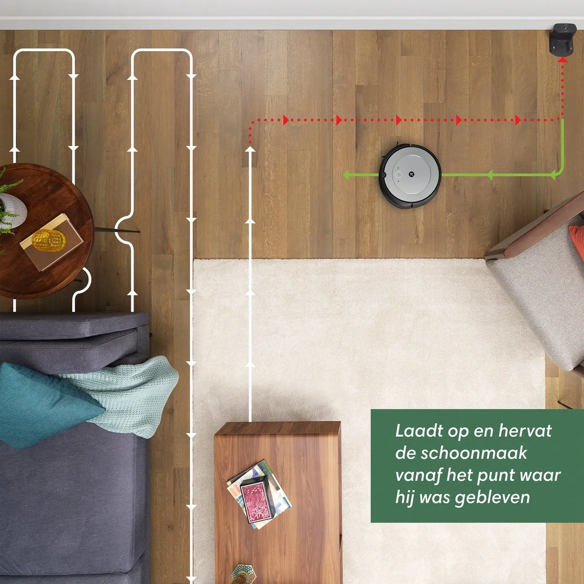 iRobot Roomba i1156 Robotstofzuiger - Lichtgrijs - afbeelding 6 van 6