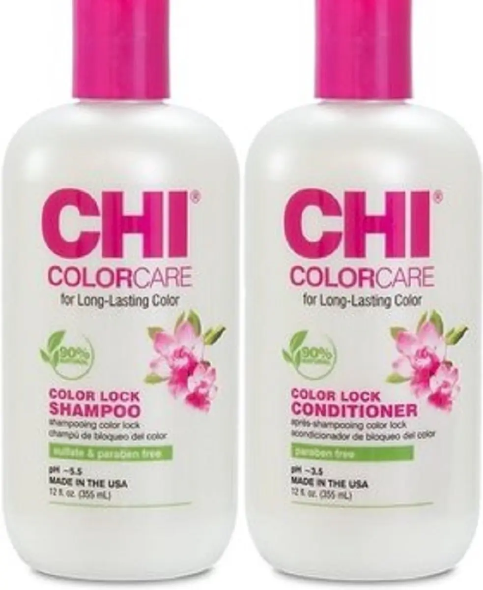 Chi Natural Life Duo Pack ColorCare Shampoo & Conditioner 710ml