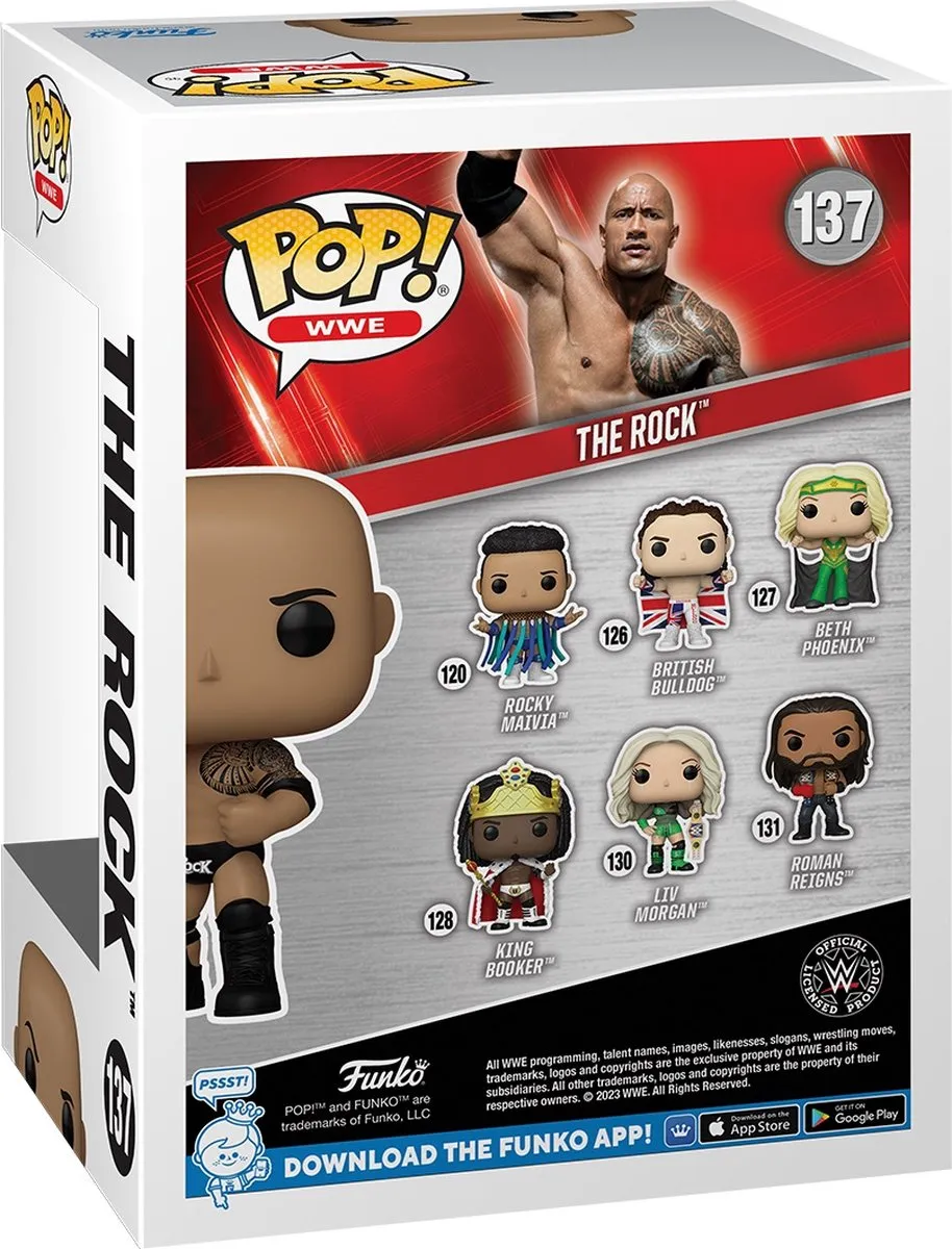 Funko Pop WWE The Rock Finale 72281 - Multi