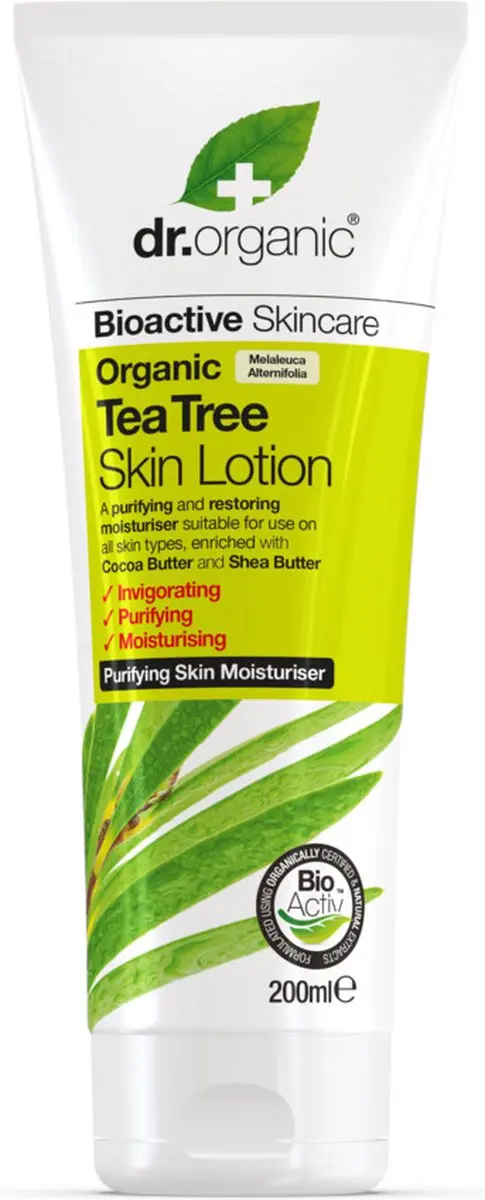 Dr. Organic Tea Tree Huidlotion 200ml