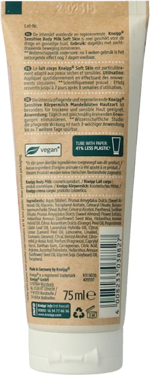 Kneipp Bodylotion Amandel 75ml