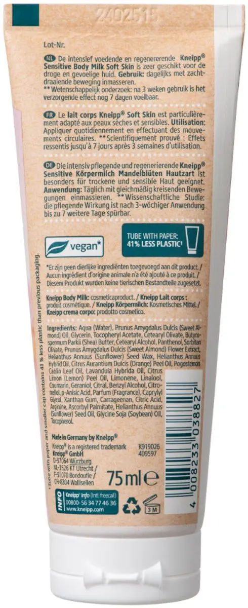 Kneipp Bodylotion Amandel 75ml