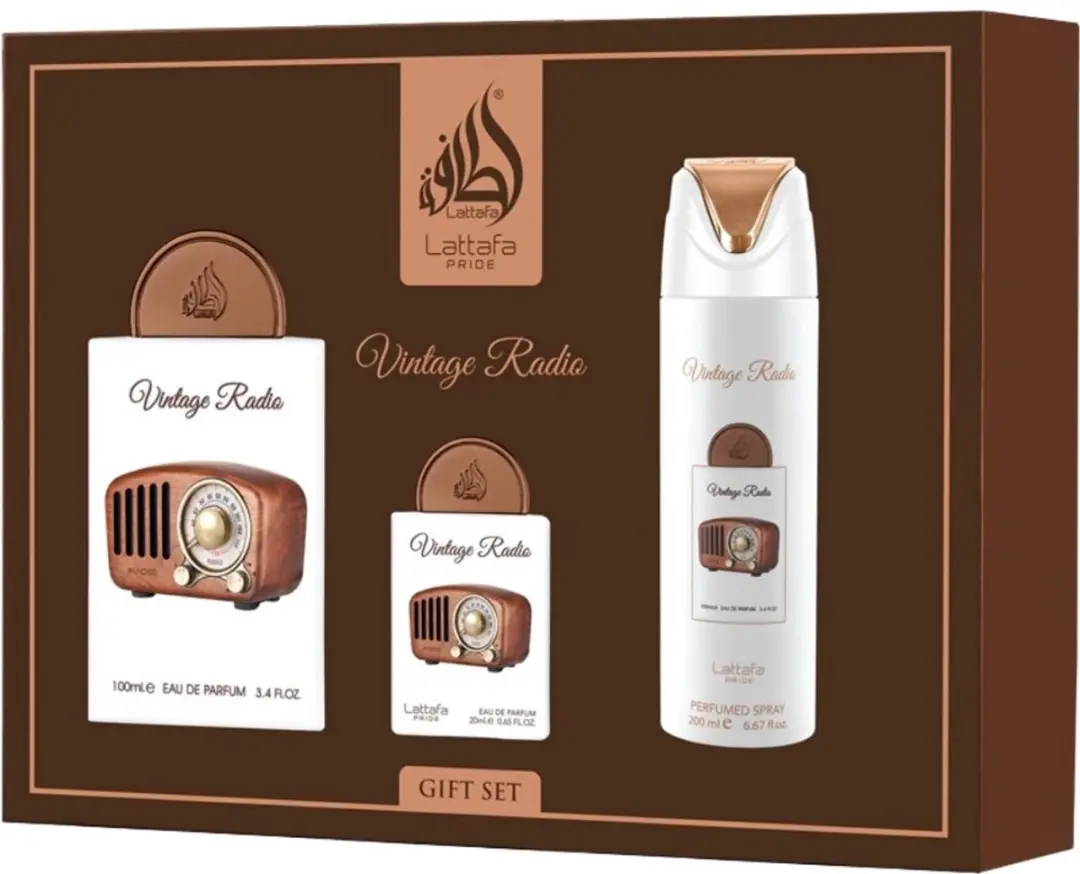 Lattafa Pride Vintage Radio Eau de Parfum 100ml