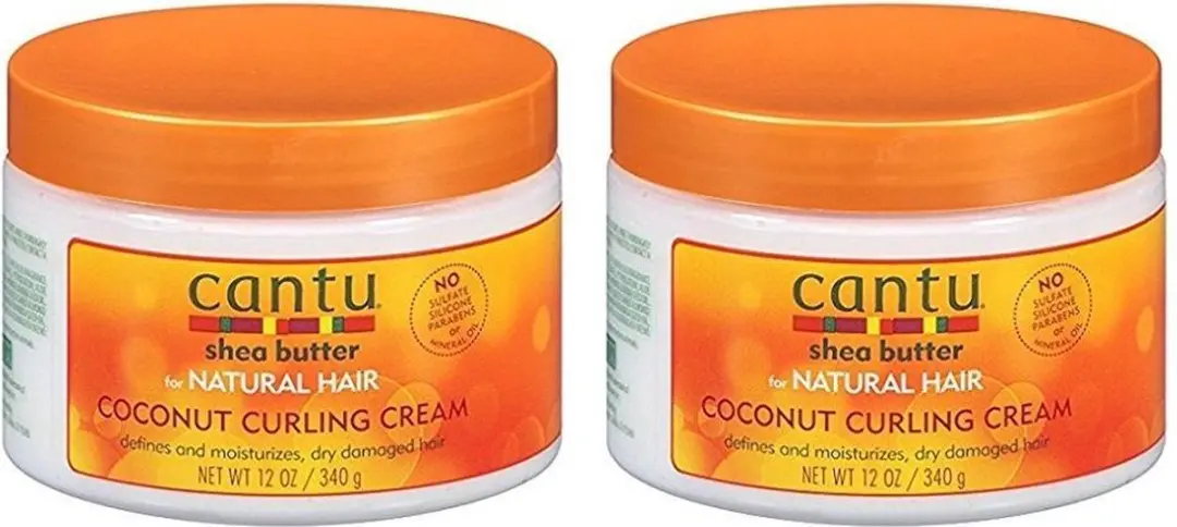 Cantu Curling Creme Natural Coconut 340ml - 2 Stuks