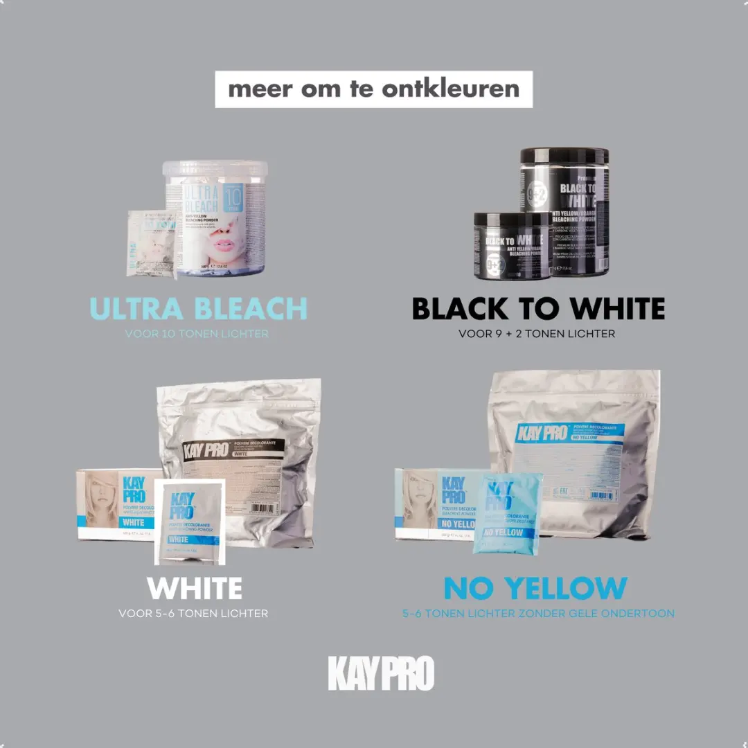 KayPro Black To White Ontkleuringspoeder 500g