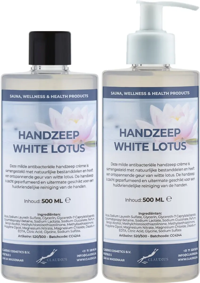 Splashbox Cosmetics Handzeep White Lotus 500ml