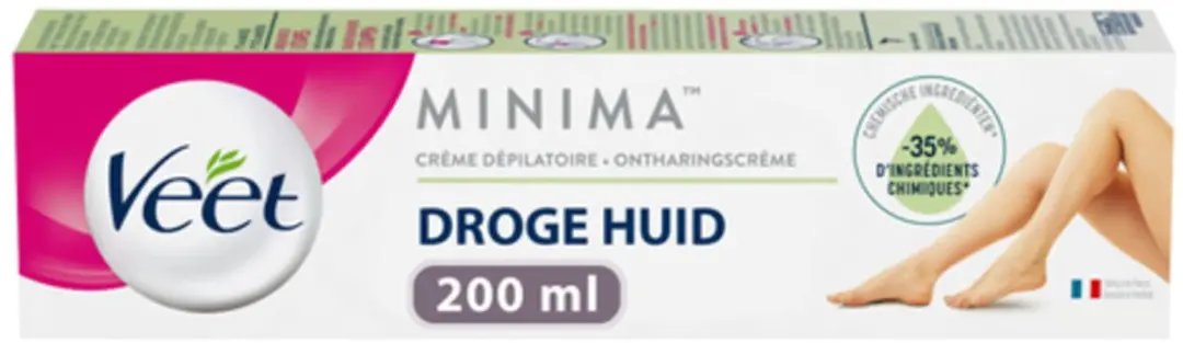 Veet Minima Ontharingscrème 200ml - 7 Stuks