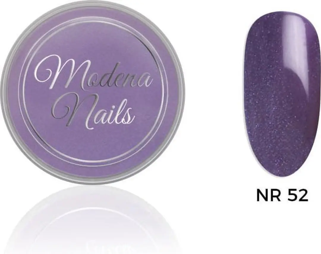 Modena Nails Acryl Glitter Paars 10ml
