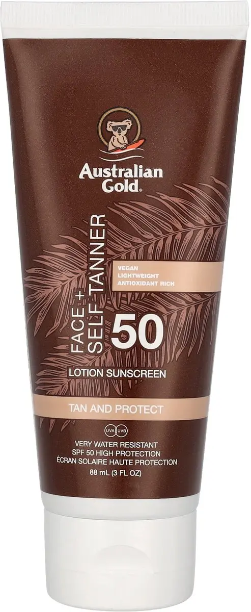 Australian Gold SPF 50 Zonnebrandcrème Gezicht 88ml