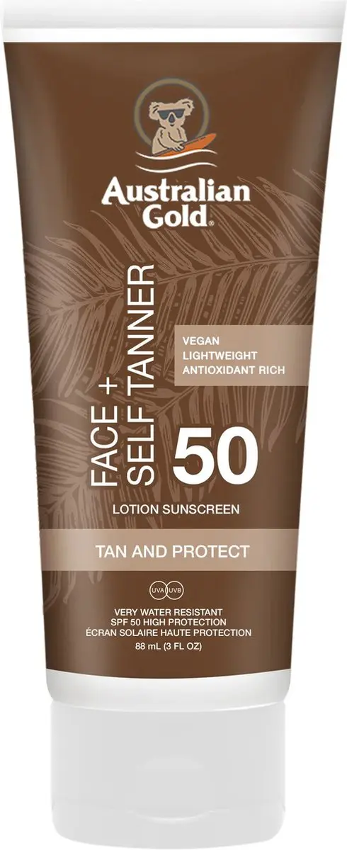 Australian Gold SPF 50 Zonnebrandcrème Gezicht 88ml