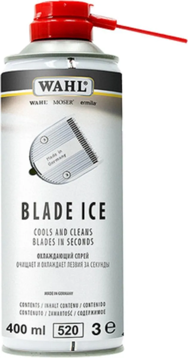 Wahl Cordless Detailer T-Wide + Blade Ice 400ml - 3 Opzetstukken