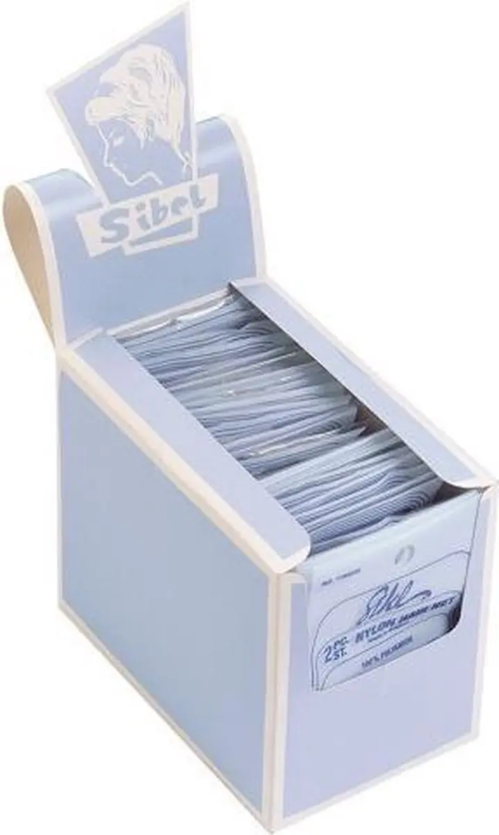 Sibel Nylon Haarnetje - Grijs - 2 Stuks