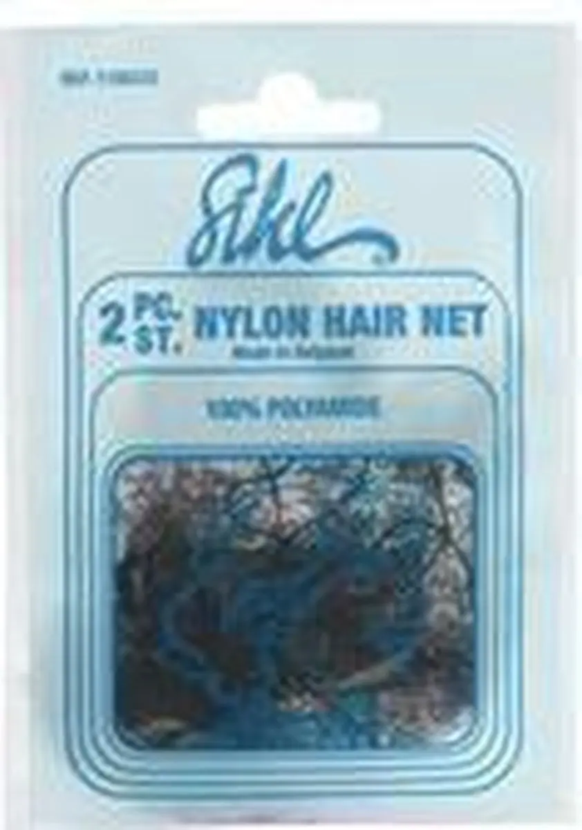 Sibel Nylon Haarnetje - Grijs - 2 Stuks