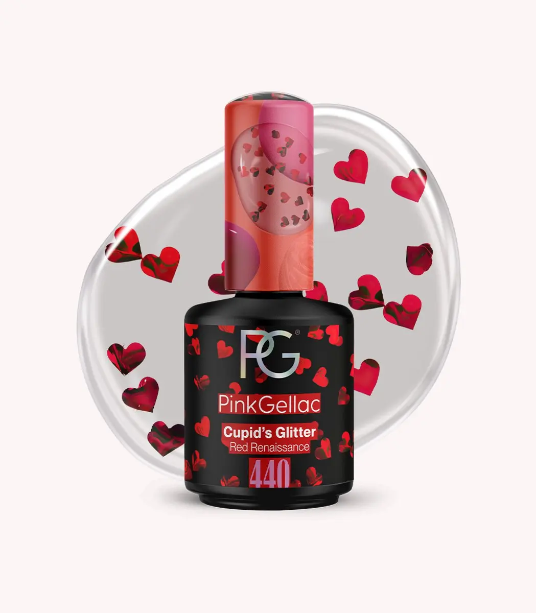Pink Gellac Cupid's Glitter 440 Gellak 15ml