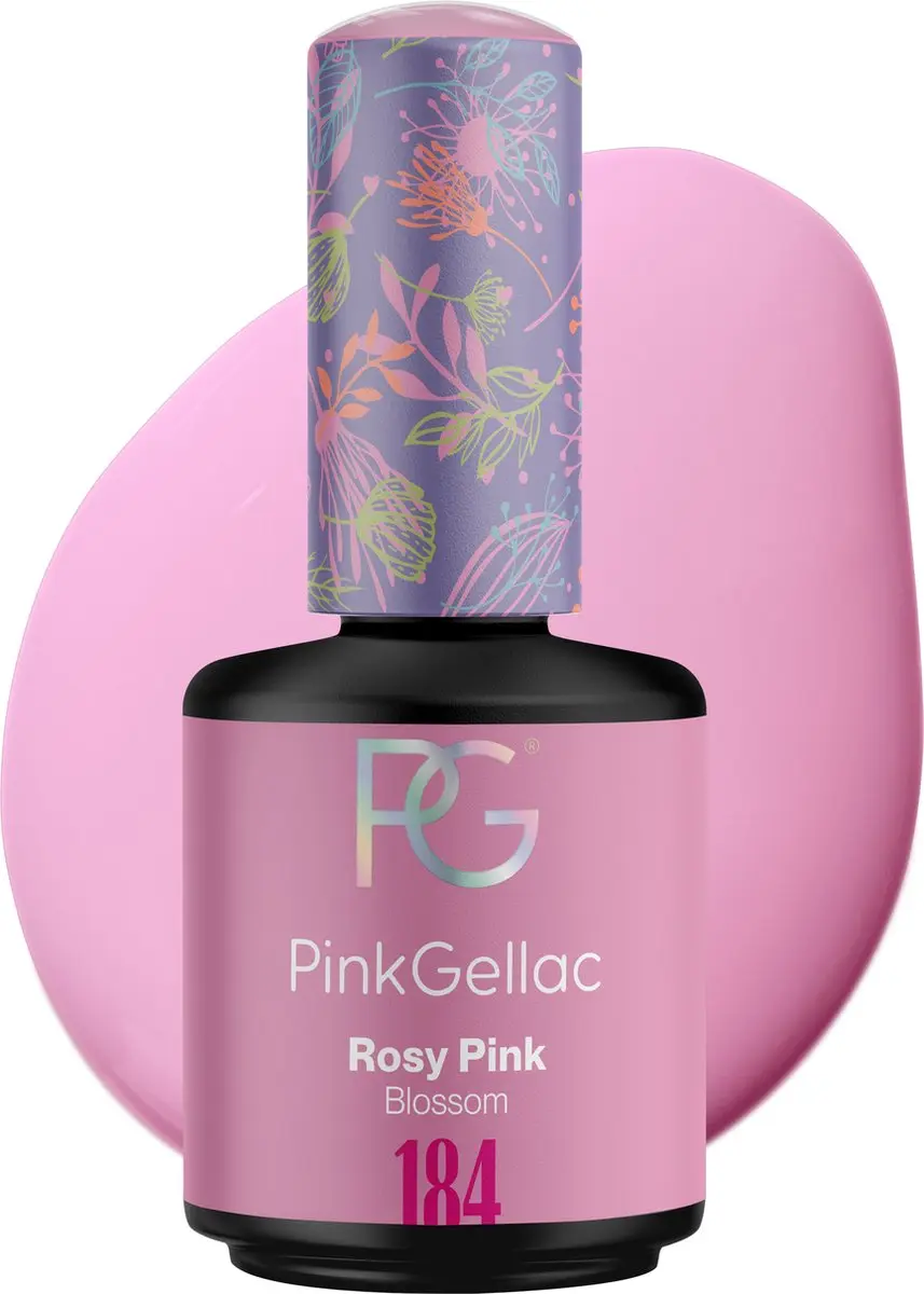 Pink Gellac Rosy Pink 184 Gellak 15ml