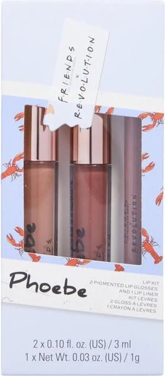 Makeup Revolution X Friends Phoebe Lip Set