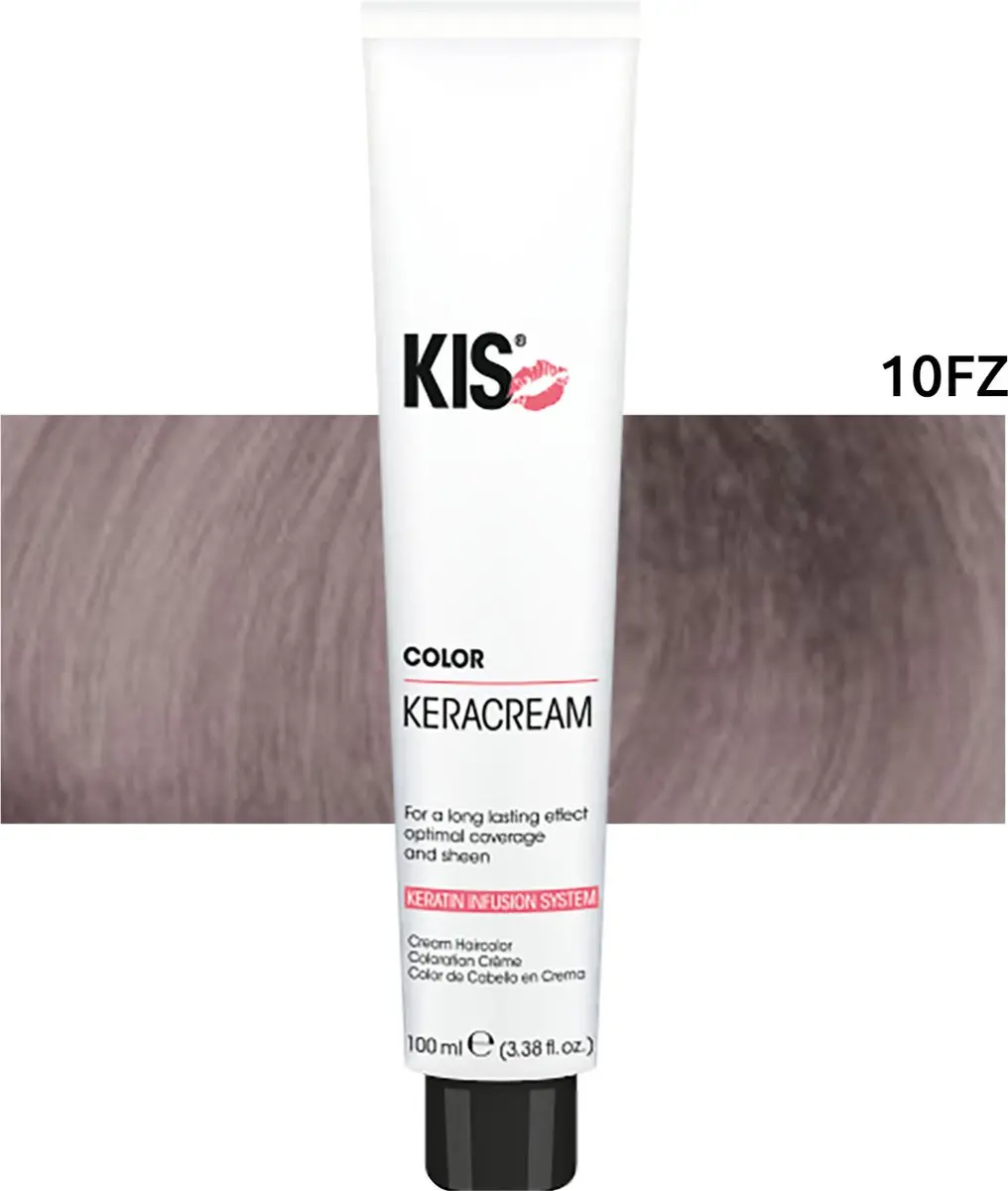 KIS Haarverf 10FZ Zilvergrijs 150ml - Permanent Full Coverage